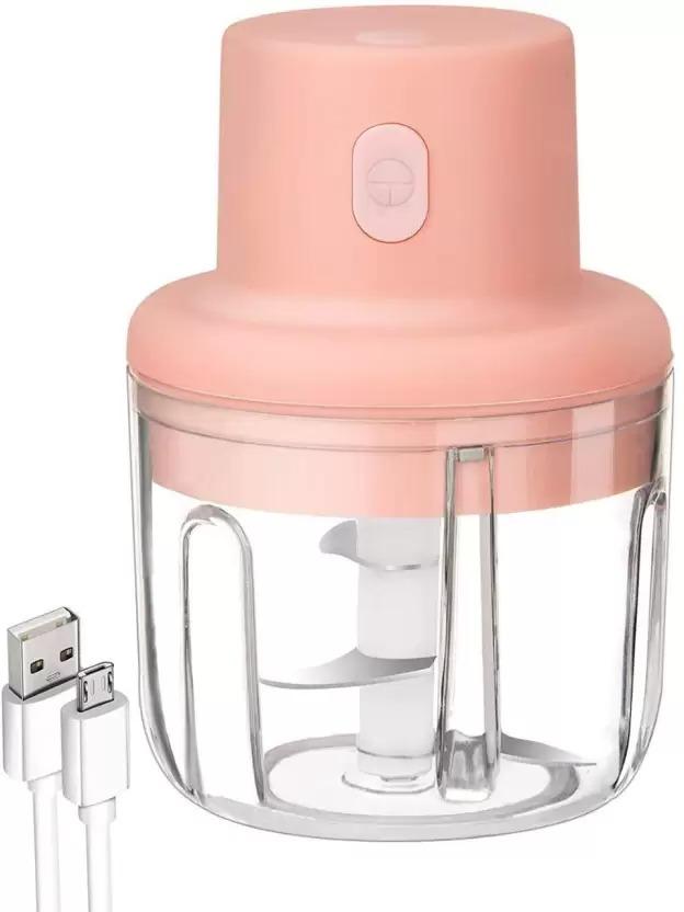 Mini Electric Vegetable Chopper - Compact 250ml Garlic & Food Processor