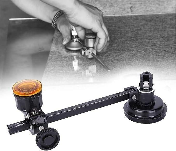 Precision Glass Compass Gauge Cutter – Adjustable, Alloy Build