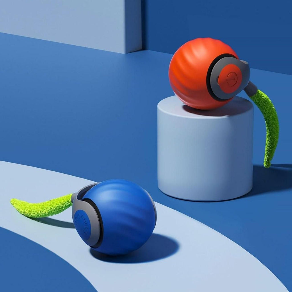 USB Rechargeable Rolling Ball Automatic Cat Toy – Smart Play Ball