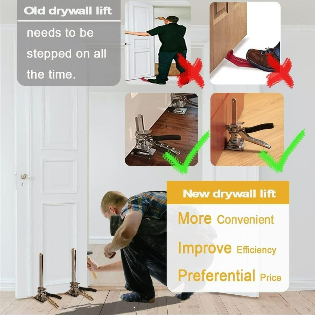 Portable Height Adjustable Lift Jack - Manual Positioning Tool