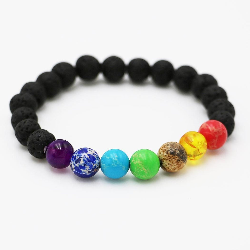 7 Chakra Energy Bracelet – Balance Beads (1 Pc)