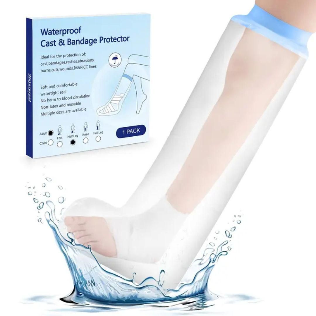 Waterproof Leg Cast Cover – Reusable Neoprene Protection Sleeve (1 Pc)