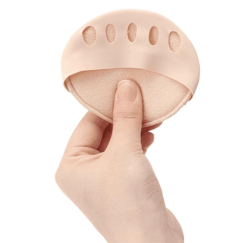Invisible Ruffle Toe Pads – Soft Knit Cushion (2 Pairs)