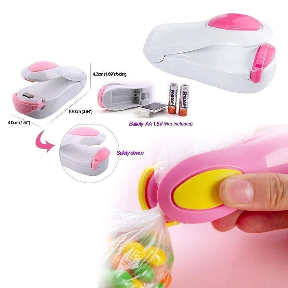 Portable Mini Heat Sealer - Handheld Food Bag Sealing Machine