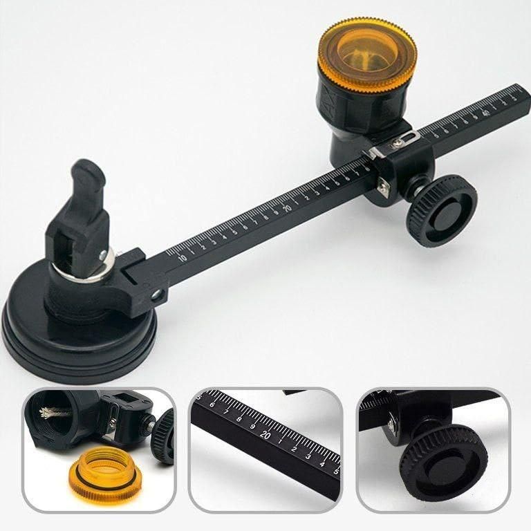 Precision Glass Compass Gauge Cutter – Adjustable, Alloy Build