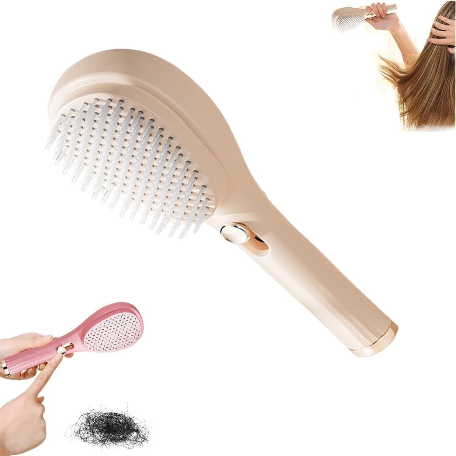 Scalp Massage Comb -  Retractable Bristle Hair Relaxing Brush