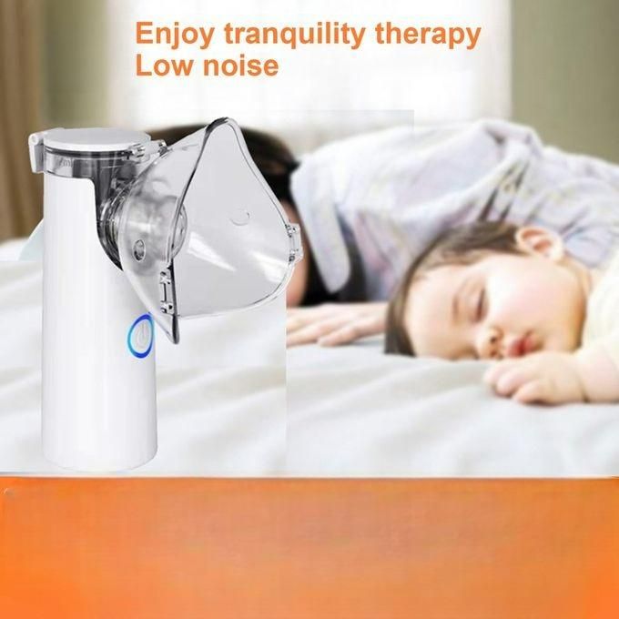 Pocket Mesh Nebulizer for Kids & Adults – USB Rechargeable, Silent