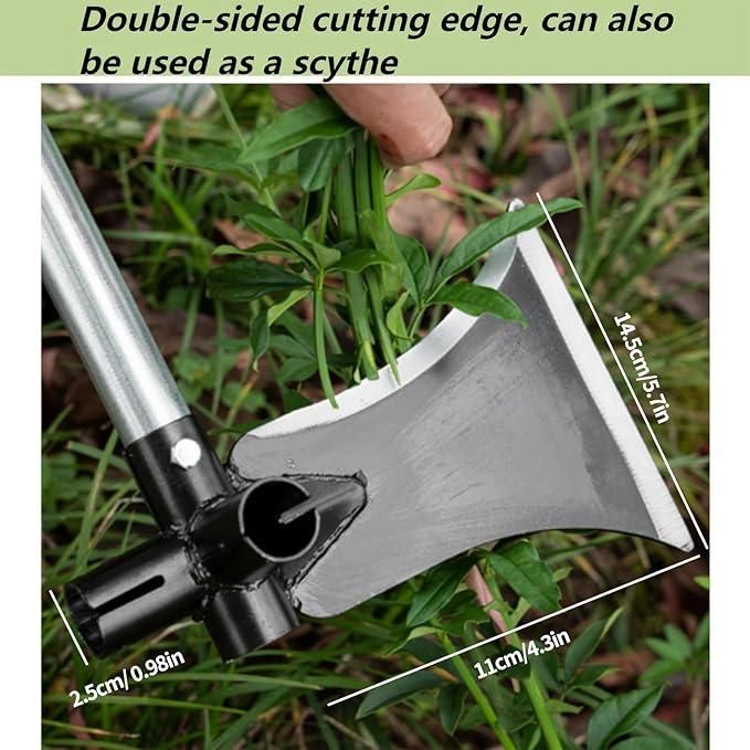 3-in-1 Garden Flat Shovel – High Carbon Steel Multi-Tool for Digging, Chopping & Outdoor Survival (1 Pc)